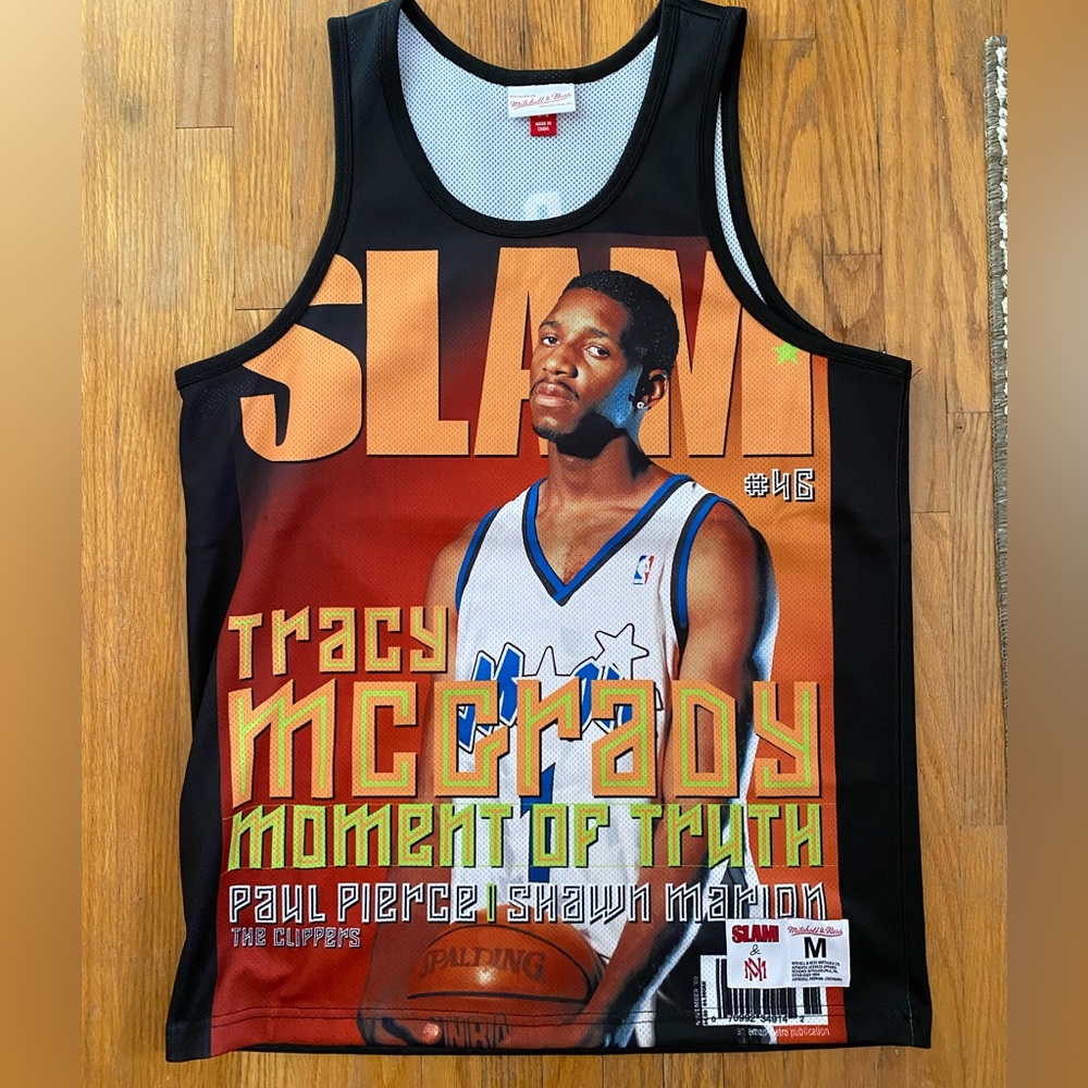 SLAM Magazine x Mitchell & Ness Tracy McGrady basketball jersey - Medium